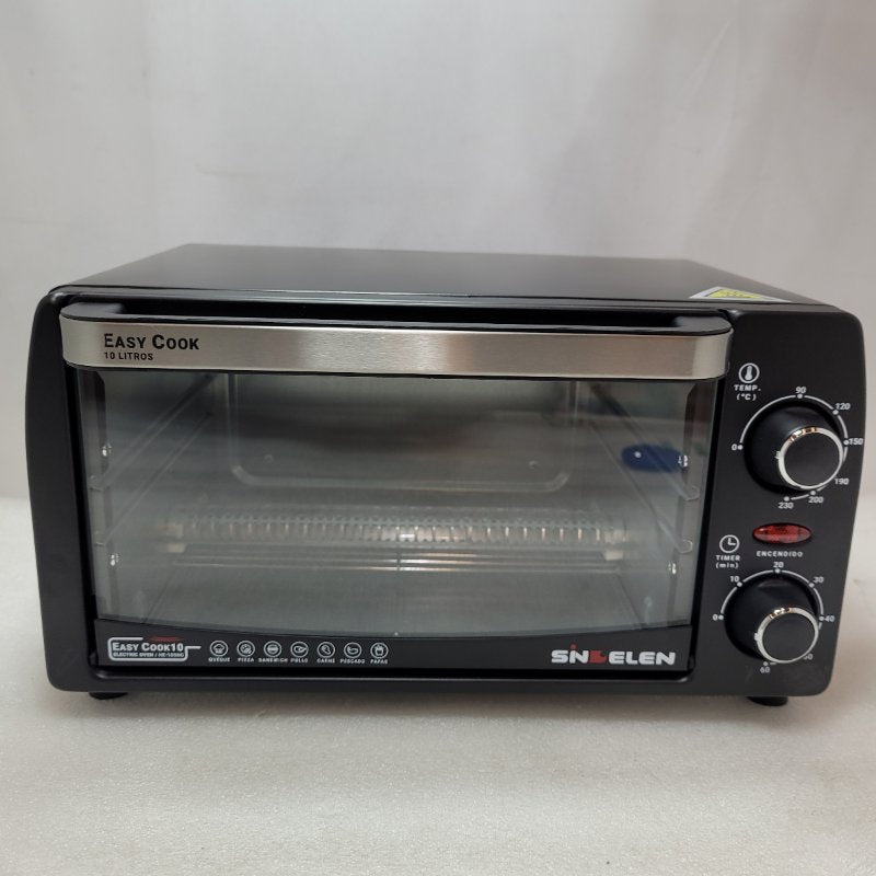 Horno Electrico Sindelen He-105ng • Easy Cook 10 Negro 10lt