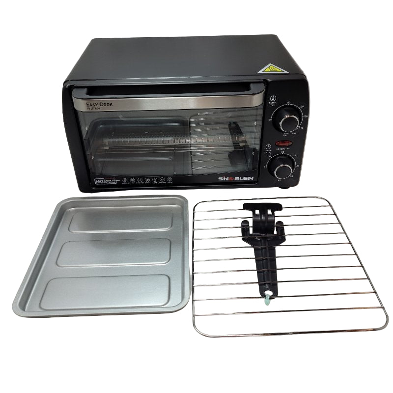 Horno Electrico Sindelen He-105ng • Easy Cook 10 Negro 10lt