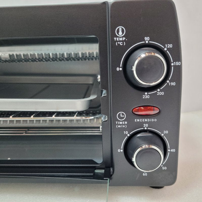 Horno Electrico Sindelen He-105ng • Easy Cook 10 Negro 10lt