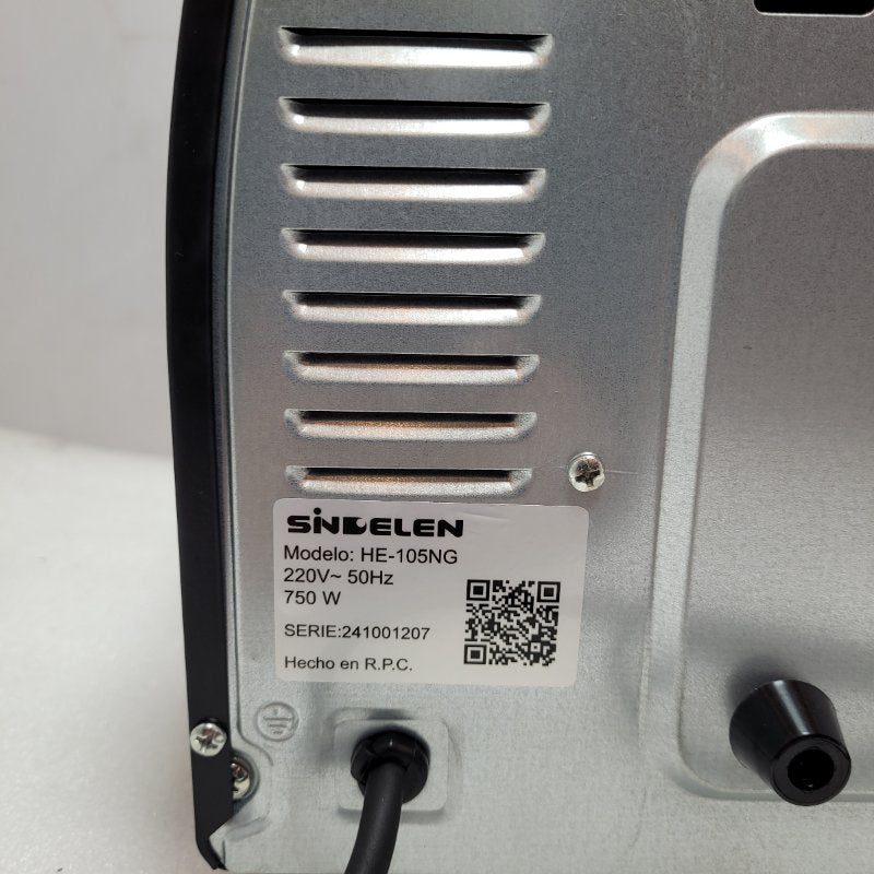 Horno Electrico Sindelen He-105ng • Easy Cook 10 Negro 10lt