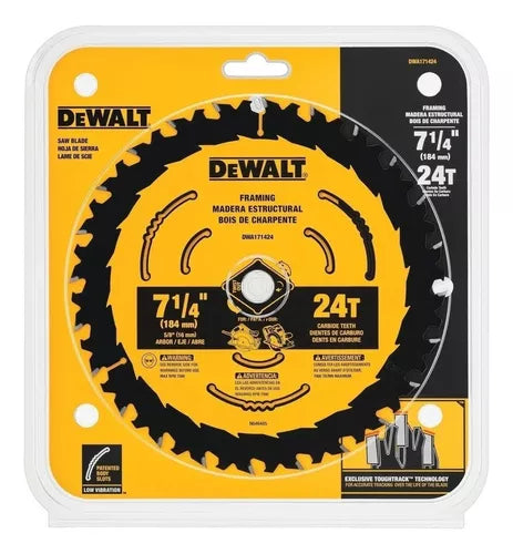 Disco de Sierra Circular Dewalt DWA171424 7 1/4" (184mm)