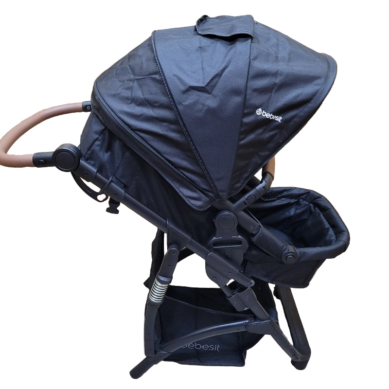 Coche Cuna Bebesit Travel System Quest Lx Negro