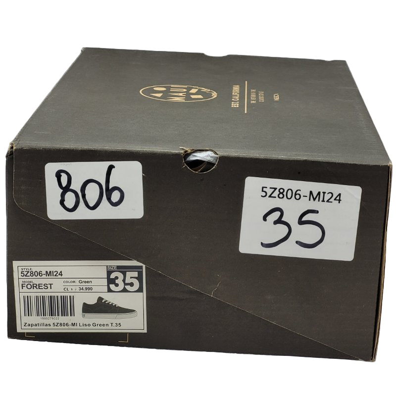 Zapatilla Forest Maui 5z806-Mi24 Green 35 Masculino