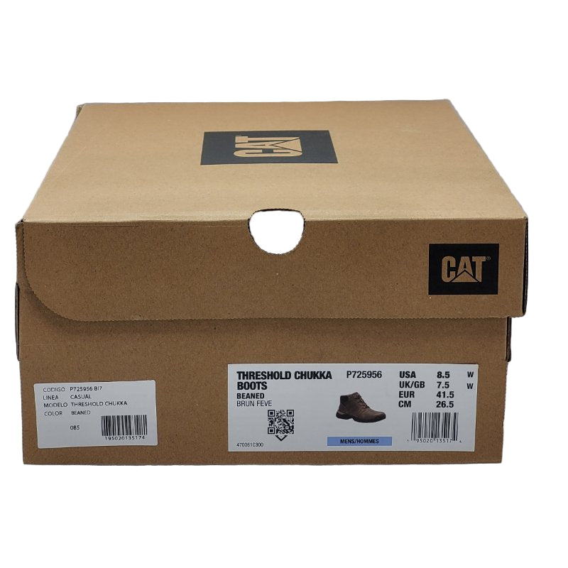Botin Cat Threshold Chukka Boots Marron 41.5 Masculino