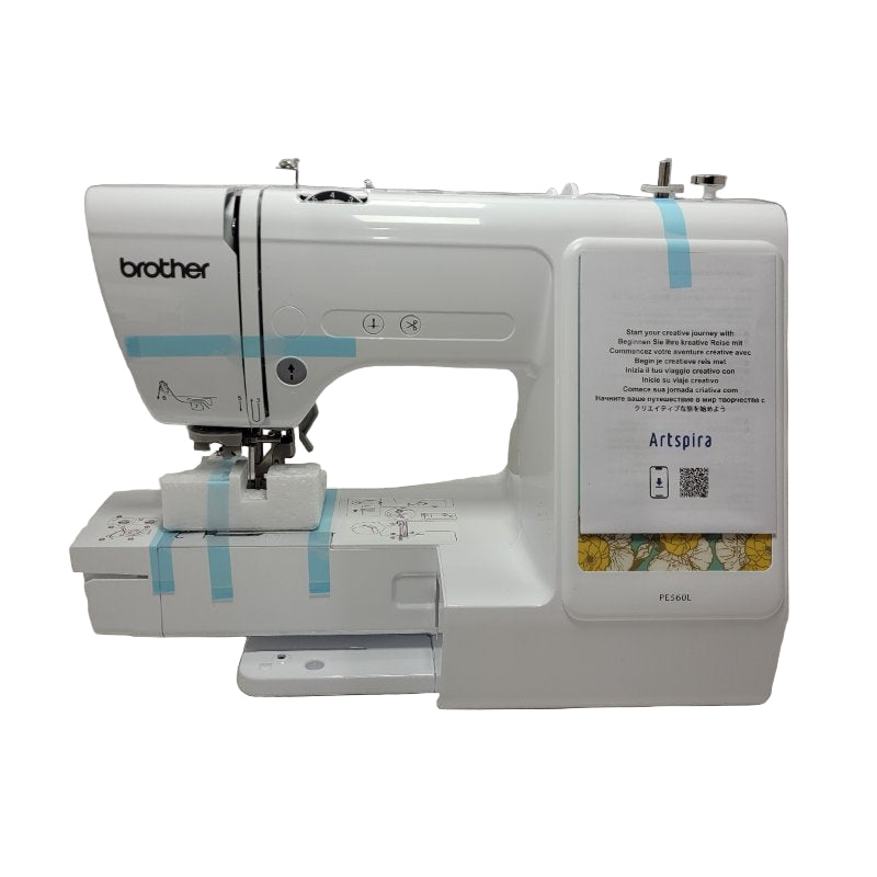 Maquina De Bordar Brother Pe560l Blanco