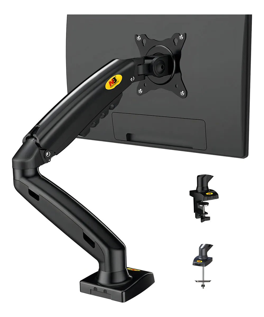 Soporte De Mesa Para Tv/Monitor Nb Ergonomic F80/ 17-27 Negro