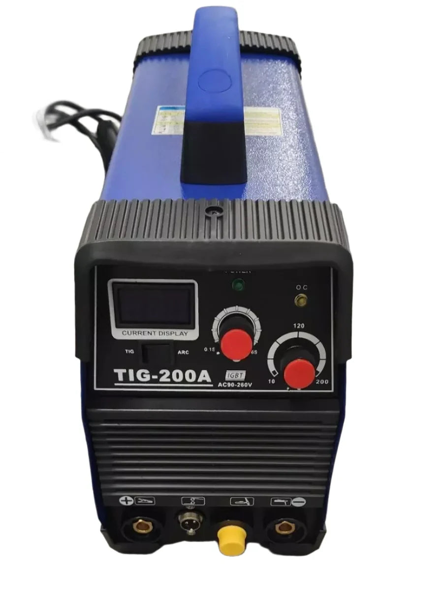 Welding 2 En 1 Lcd Generico With Digital Inverter Tig Arc 200 Amp