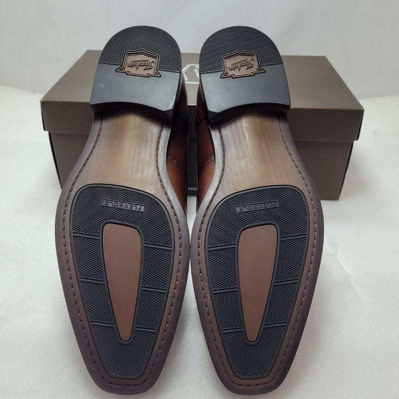 Zapato Formal Cuero Florsheim Sorrento Wt Ox Cafe 43.5 Masculino