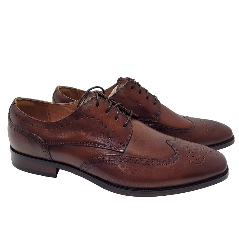 Zapato Formal Cuero Florsheim Sorrento Wt Ox Cafe 43.5 Masculino