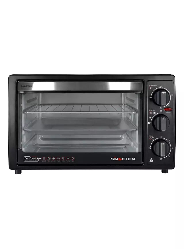 Horno Eléctrico Sindelen HE-350NG Negro 35 Litros