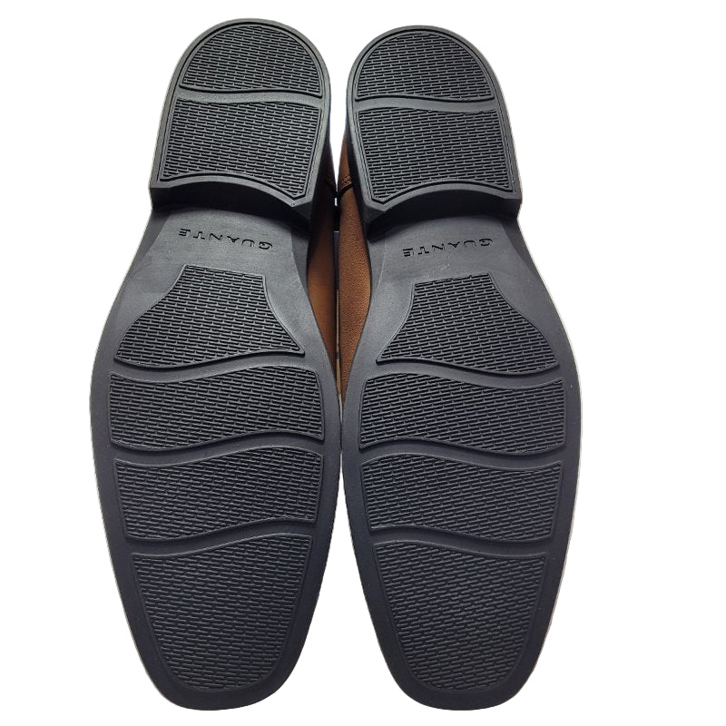 Zapato Formal Liguria Guante Anilina Dark Cafe Caramelo 44 Masculino