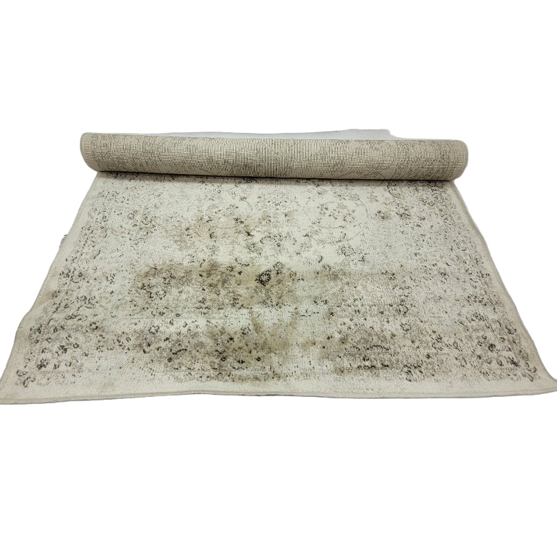 Alfombra De Pasillo Efecto Vintage Zara Home 70*200 Cm Beige