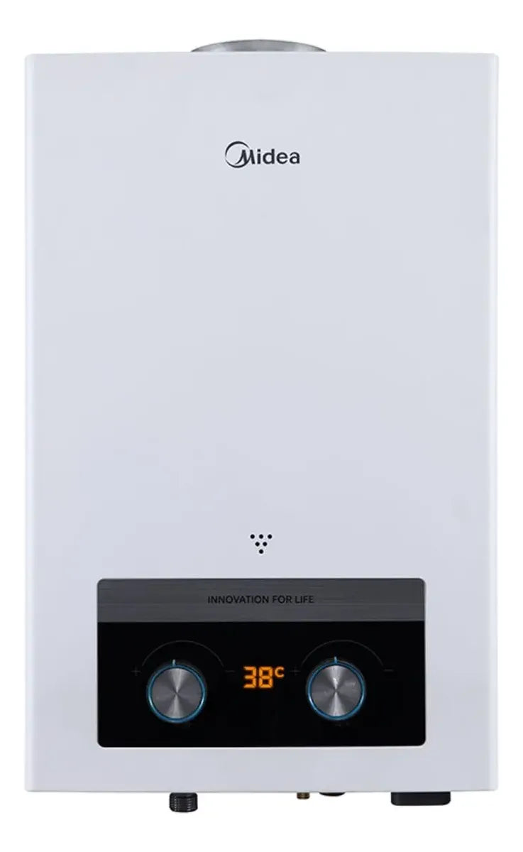 Calefont Midea MGWH10-20MDNCLW-GL 10 Litros Gas Licuado