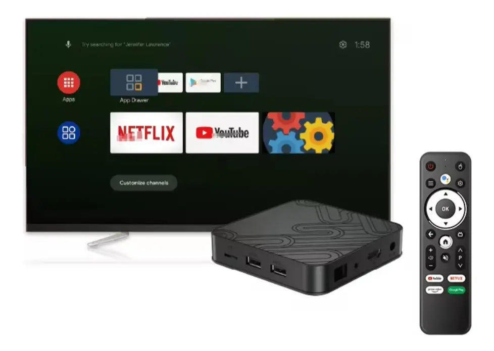 TV Box Genérica Z8 Pro 4GB RAM 32GB Almacenamiento 4K