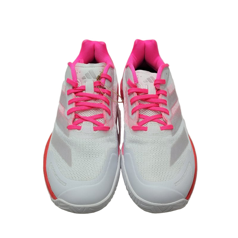 Zapatilla Tenis Adidas Defiant Speed 2w Blanco/Rosado 23.5 Cm Femenino