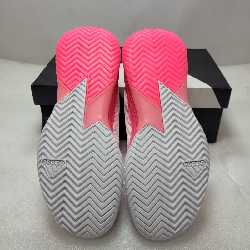 Zapatilla Tenis Adidas Defiant Speed 2w Blanco/Rosado 23.5 Cm Femenino