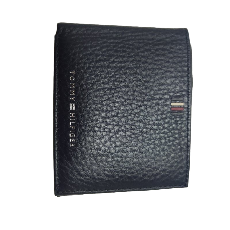 BILLETERA TOMMY HILFIGER CENTRAL MINI CC NEGRO