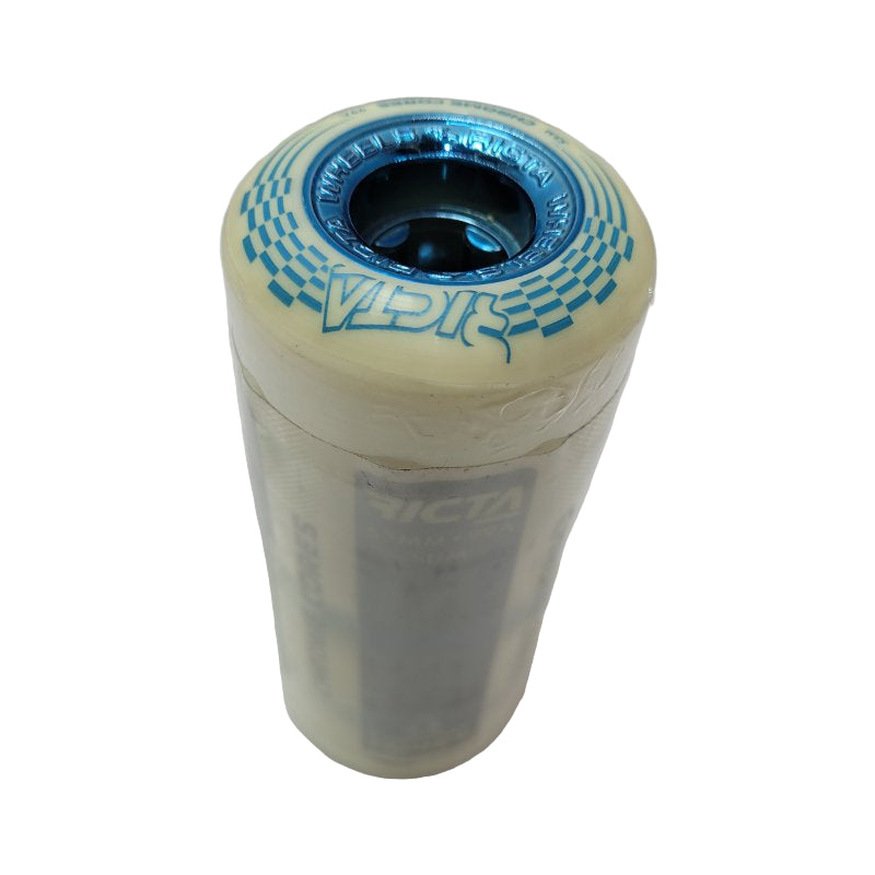 Kit 4 Ruedas Patineta Ricta Chrome Core White Teal 99a - 53mm