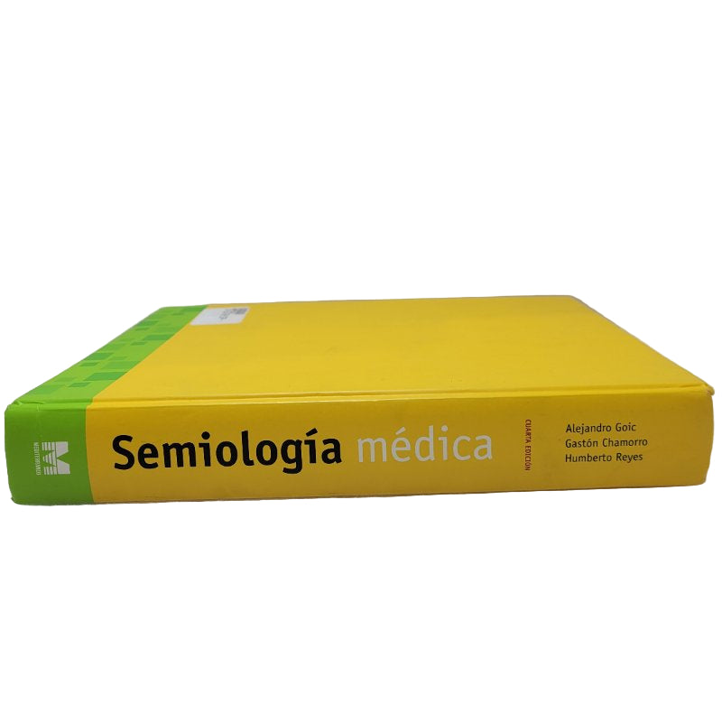 Libro Semiologia Medica Mediterraneo Cuarta Edicion / Alejandro Goic Gaston Chamorro Humberto Reyes