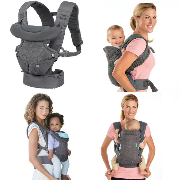 Porta Bebe 4 In 1 Infantino Flip Gris