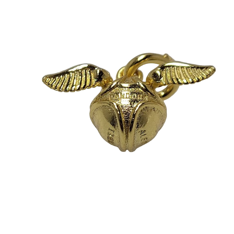 Charm Pandora Colgante De Alas De Soplon Doradas De Harry Potte