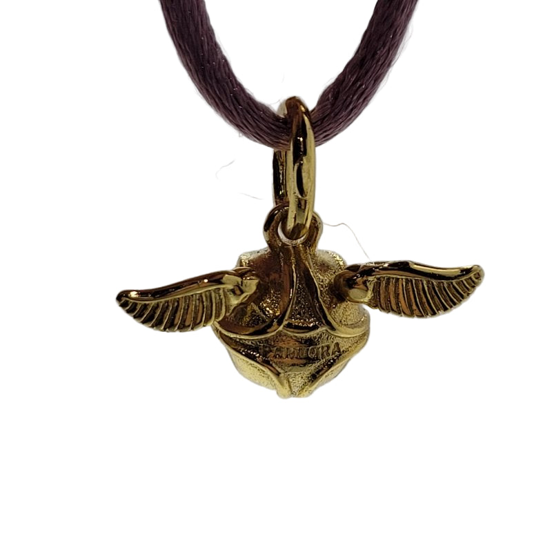 Charm Pandora Colgante De Alas De Soplon Doradas De Harry Potte