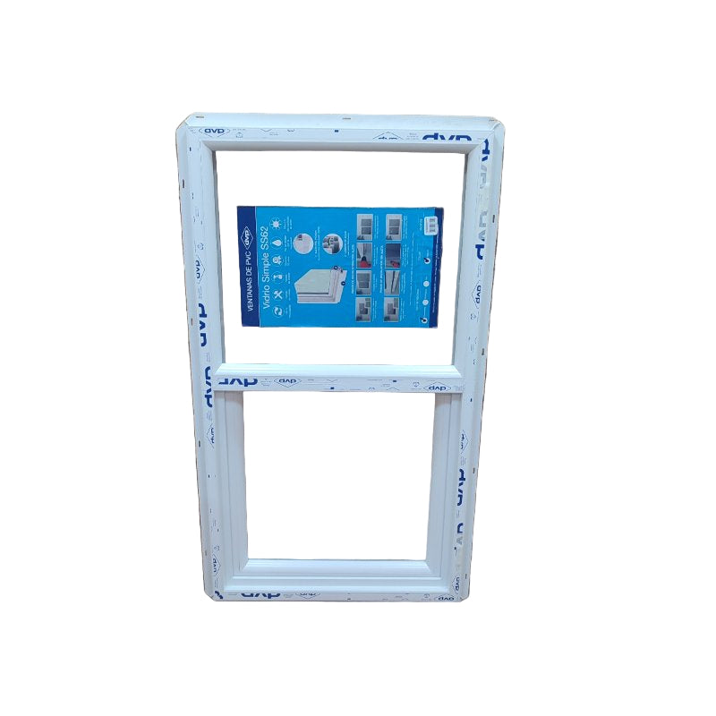 Ventana Corredera Pvc Advance Blanco 91x50cm
