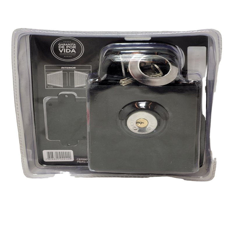 Cerradura Electrica+Transformador Odis Sobreponer 783 Negro