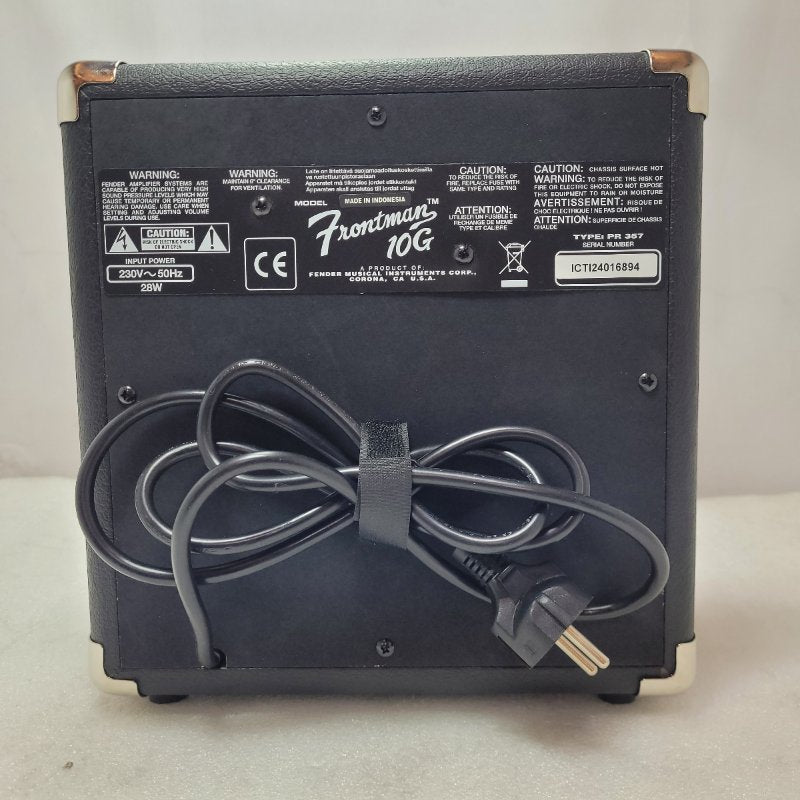 Amplificador De Guitarra Fender Frontman 10G Negro