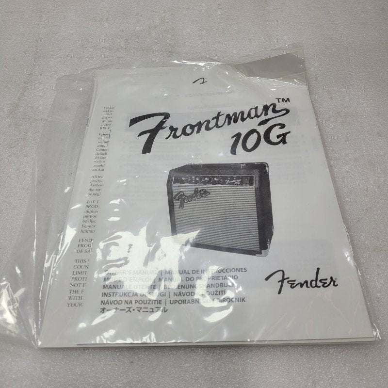Amplificador De Guitarra Fender Frontman 10G Negro