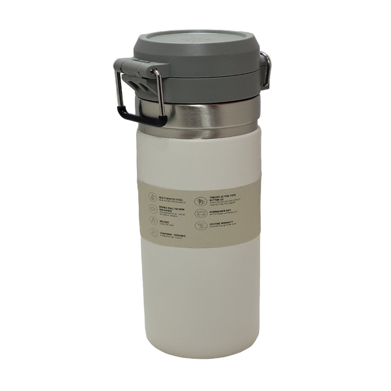 Botella Termica Stanley Quick Flip Blanco 709 Ml