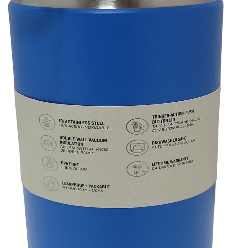Botella Térmica Stanley Quick Flip Go Bottle Azure 709 Ml