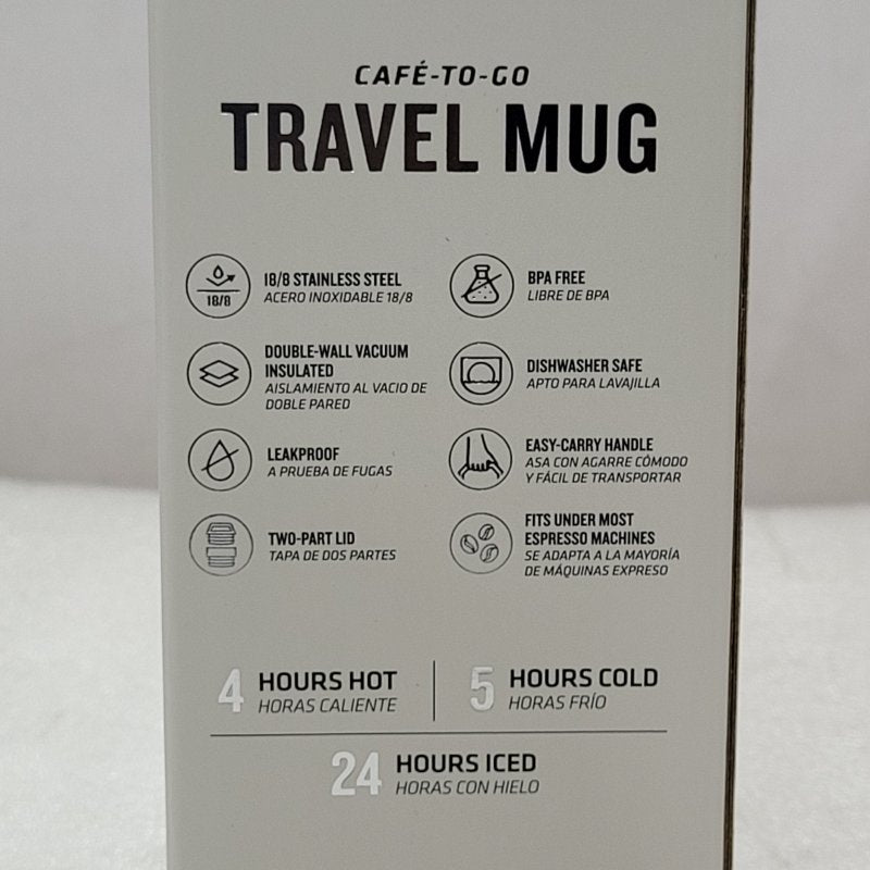 Termo Cafe-To-Go Stanley Travel Mug Black 12 0z