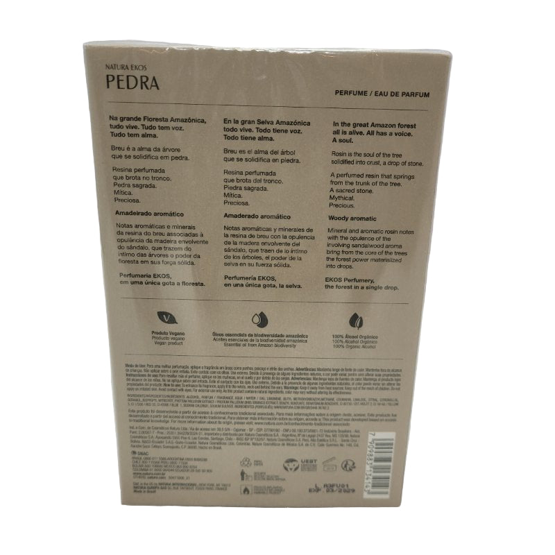 Perfume Natura Ekos Pedra 50 Ml