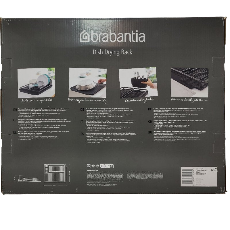 Escurreplatos Brabantia 117404 Gris Oscuro