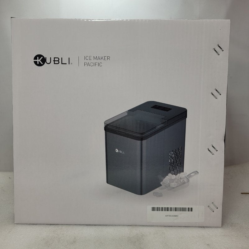 Maquina De Hielo Sobre Cubierta Kitchen Center Kubli Gris 1.8 Lts