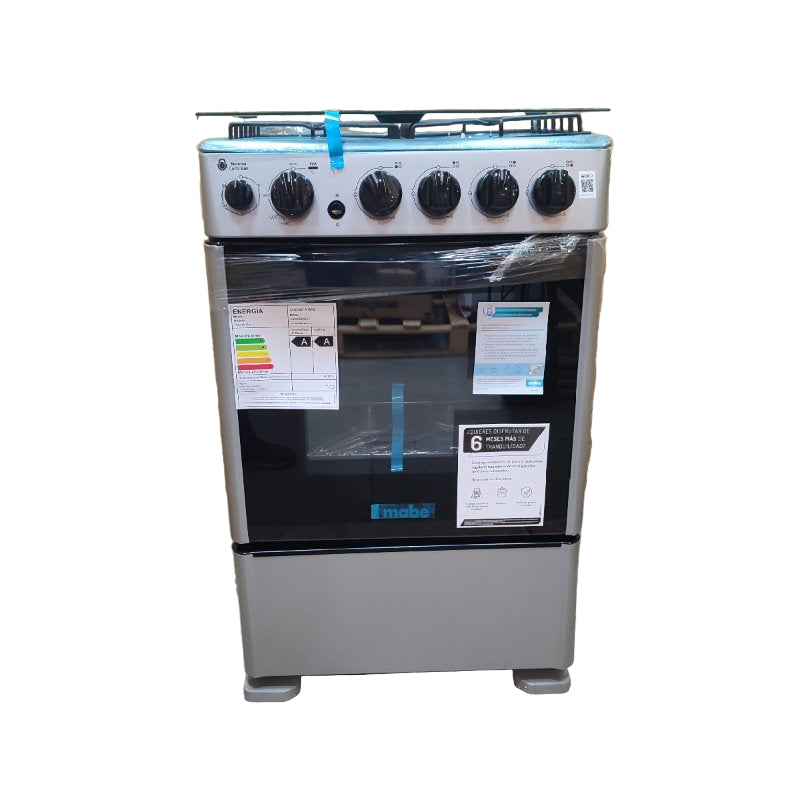 Cocina 4 Quemadores Mabe Cmc5530ag1 Silver
