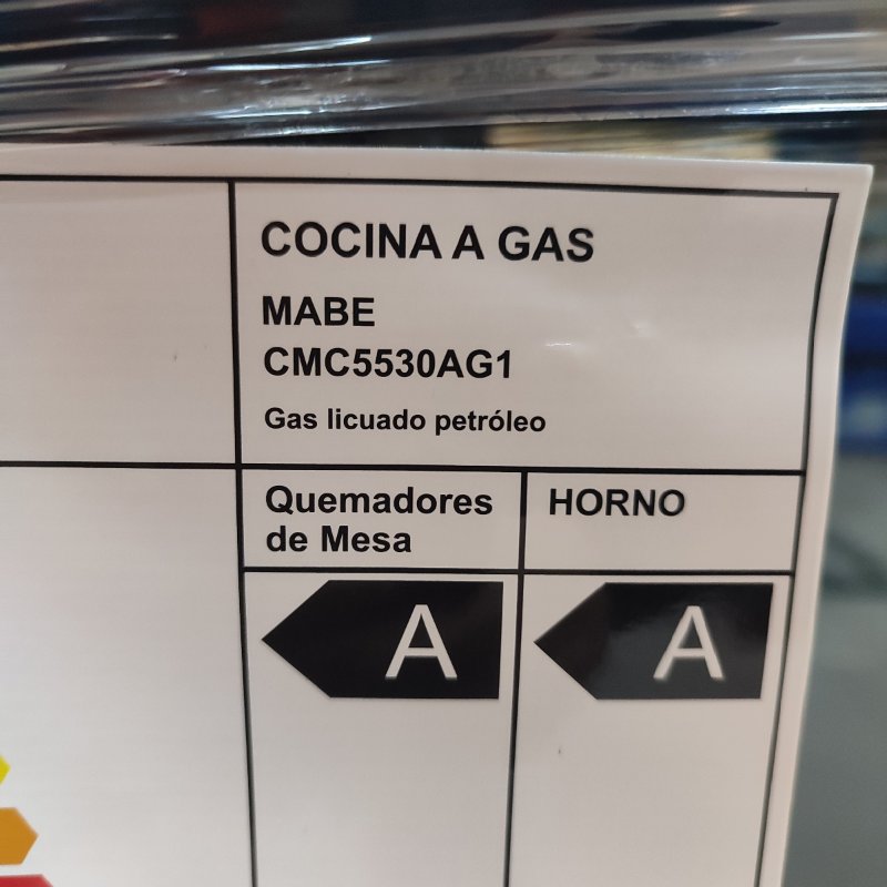 Cocina 4 Quemadores Mabe Cmc5530ag1 Silver