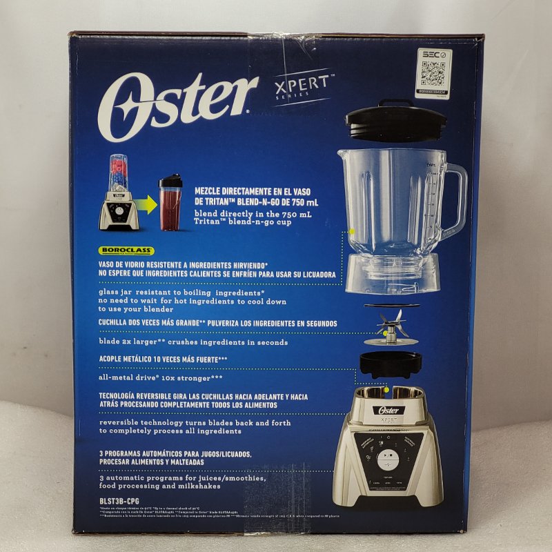 Licuadora Oster Blst3b-Cpg-052 Negro 2 Litros 1100w / 220v