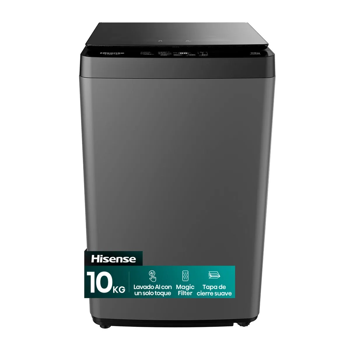 Lavadora Carga Superior 10kg Hisense WT3K1031UT