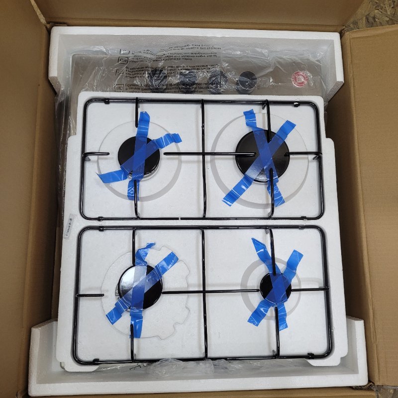 Encimera 4 Quemadores Gas Licuado Ursus Trotter Ut Prime G4