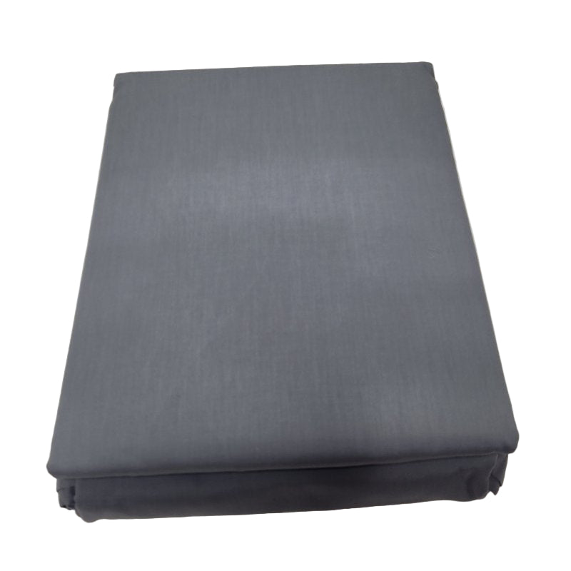 Juego De Sabana King Cic 180 Hilos Gris