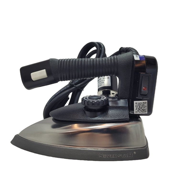 Plancha De Vapor Industrial Silver Star Es-94a Negro