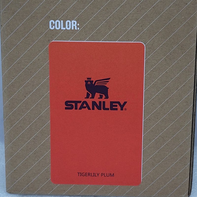 Vaso Stanley Tumbler Tigerlily Plum 30 0z