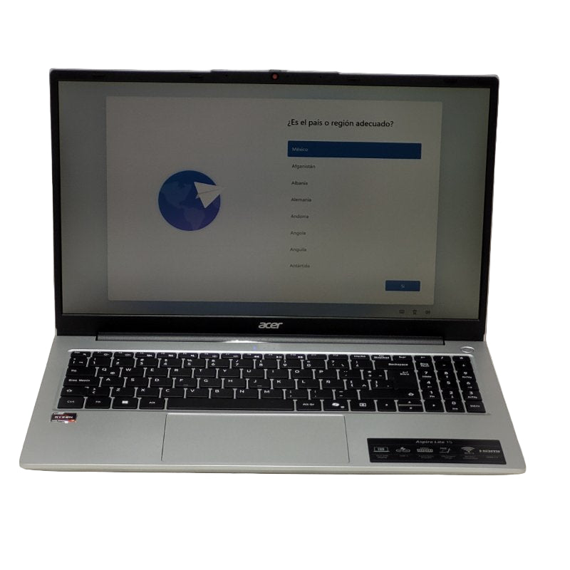 Notebook Acer Aspire Lite 15 / Al15-41p Gris 32gb Ram 512gb Ssd 15.6"