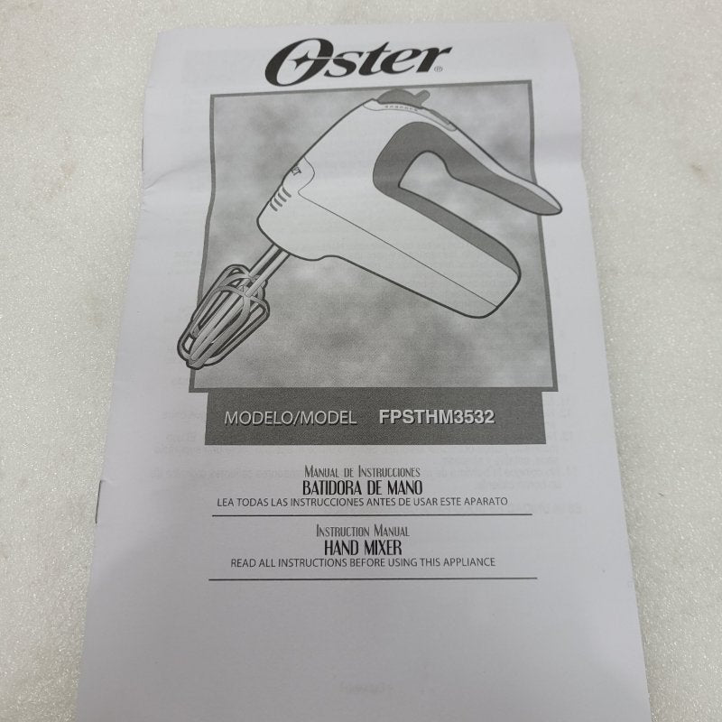 Batidora A Mano Oster Fpsthm3532 Blanco