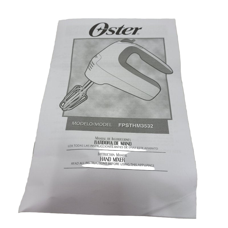 Batidora de Mano Oster Fpsthm3532 Blanco