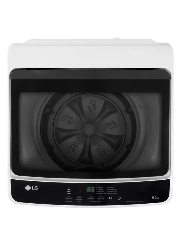 Lavadora Automática Carga Superior LG WT9WL Blanco 9 kg
