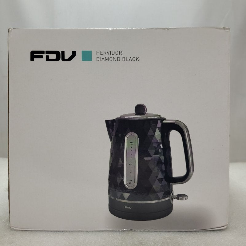 Hervidor Diamond Fdv 1850-2000w Negro 1.7 Lts