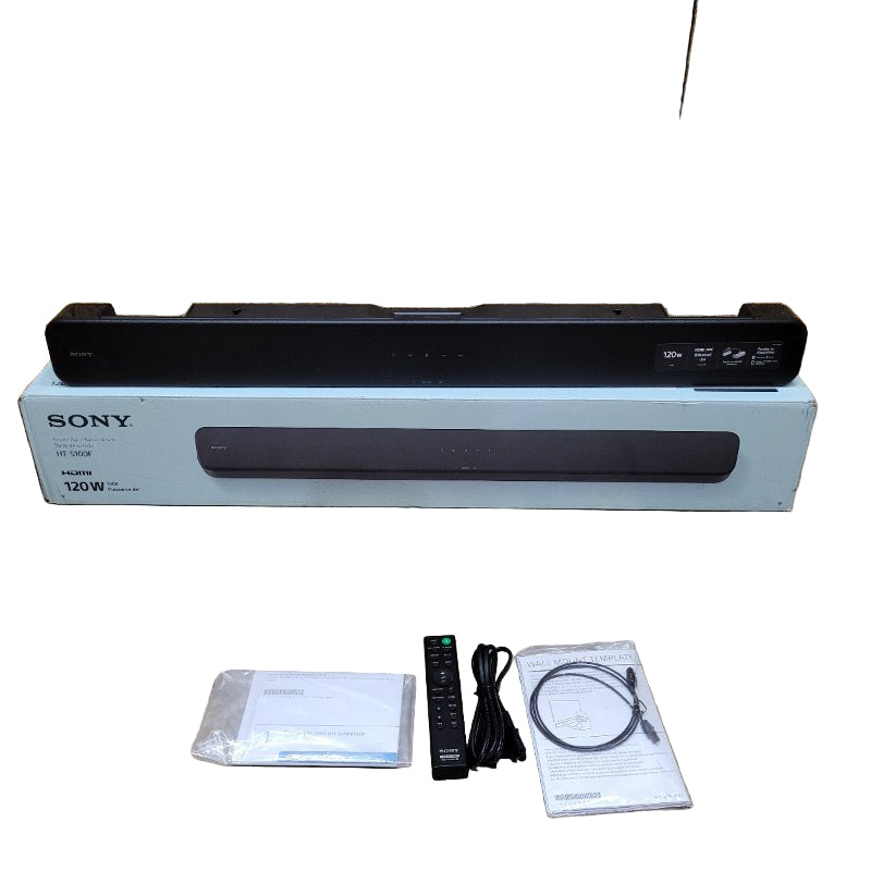 Barra De Sonido Sony Ht-S100f Negro